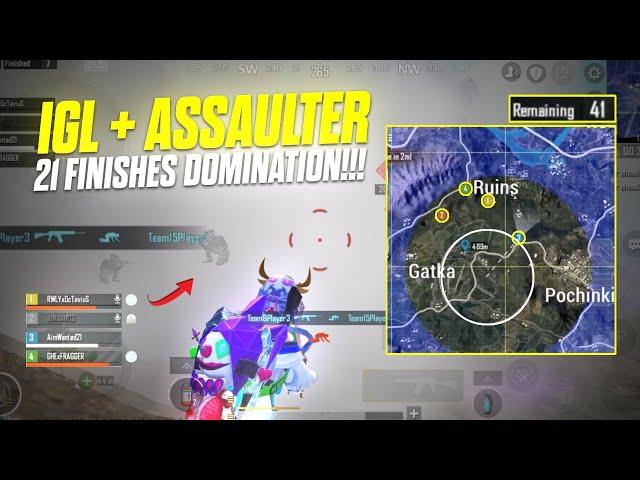 Qualify All Major Tournaments | 21 Finishes WWCD | IGL + Assaulter POV | iPhone 13 Pro | BGMI 