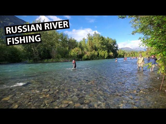 FISHING THE RUSSIAN RIVER, ALASKA | Russian River Ferry