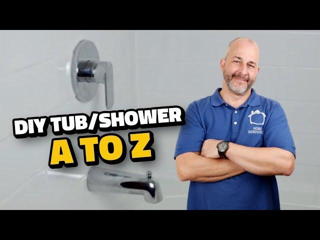 DIY How to Renovate the Tub / Shower from A to Z