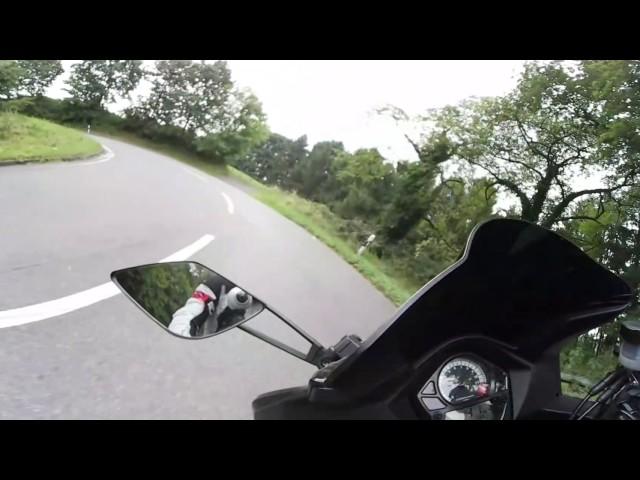 360 ride on Suzuki SV1000