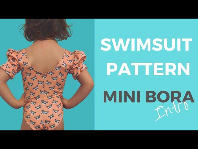 𝗠𝗲𝗲𝘁 𝗦𝘄𝗶𝗺𝘀𝘂𝗶𝘁 𝗽𝗮𝘁𝘁𝗲𝗿𝗻 𝗠𝗜𝗡𝗜 𝗕𝗢𝗥𝗔 - kids swimsuit pattern * DIY BIKINI