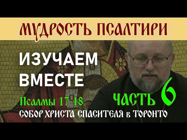 Часть 6. Мудрость Псалтири: Изучаем вместе. Псалмы 17-19