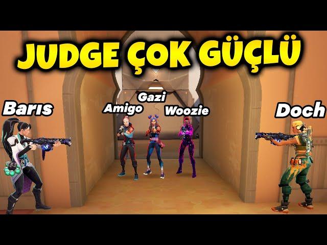 BU JUDGE ÇOK GÜÇLÜ!! EKİPLE 5v5 VALORANT!! | Barış Can