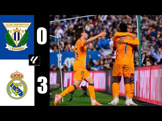 Leganés vs Real Madrid 0-3 Highlights Goals | LaLiga 2024/25