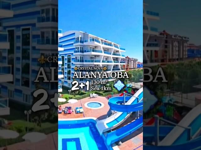 Отличная квартира в р-не Оба, Алания, Турция. Great apartment in Turkiye, Alanya, Crystal Nova OBA.