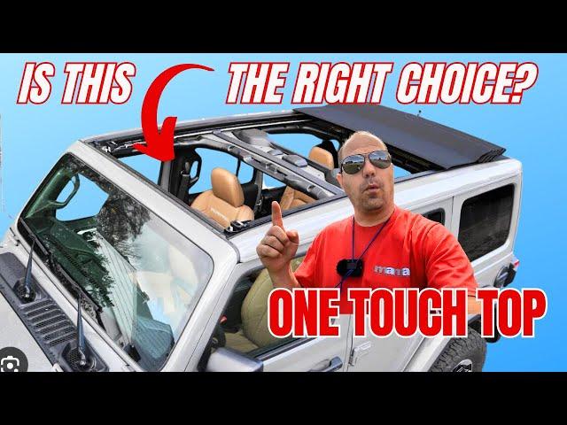 Is The One Touch Top The Right Option For You?  Let's Have A Look At This Final Edition 392 Wrangler