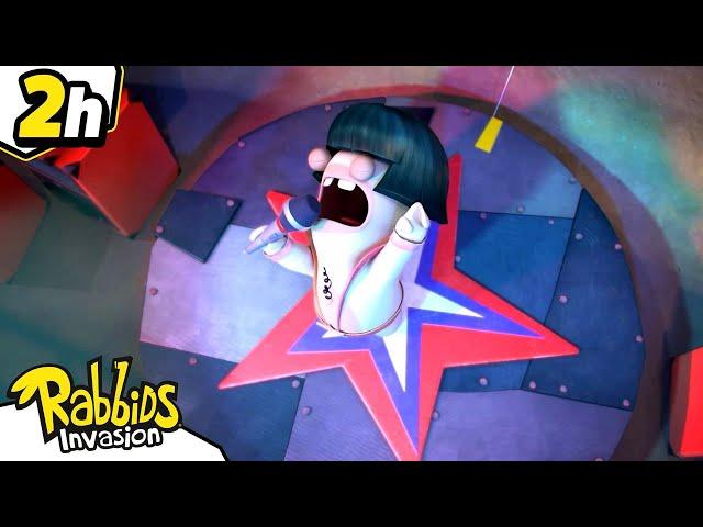 Big Compilation 2H The Rabbids put on a show | RABBIDS INVASION | New episodes | Cartoon for kids