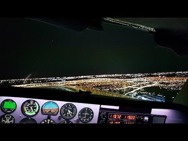 X plane 11 Amazing night lights!