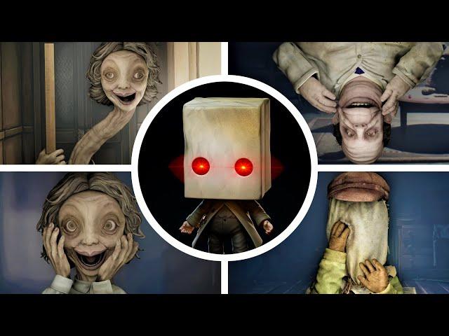 Little Nightmares 2: All Bosses with Super Mono Mod