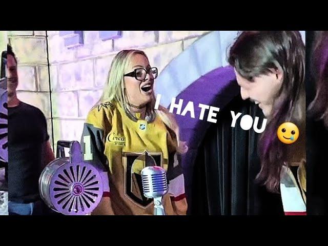 Liv Morgan tells Dominik Mysterio I hate you at their hockey game date - WWE RAW & SMACKDOWN