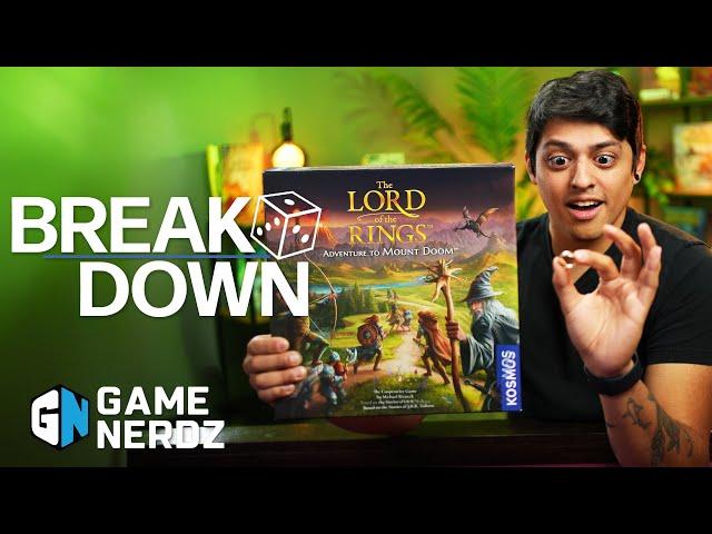 Adventure to Mount Doom Board Game Breakdown | The Lord of the Rings