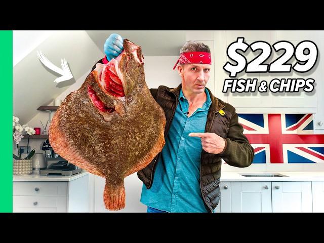 London’s Most Expensive Fish and Chips! WORLD RECORD!!