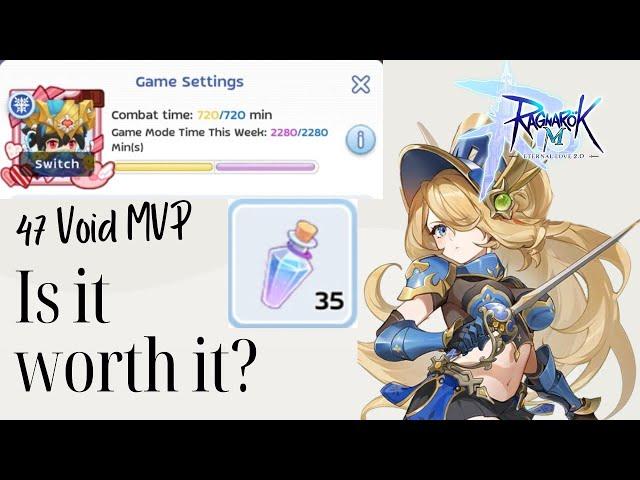 Ragnarok M Eternal Love | Using 35 Combat Potion for Void Realm