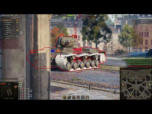 WOT Thunderbolt 1756 damage Paris