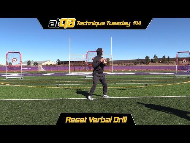 Advanced Quarterback Footwork Drills, Quicker Reset | Technique Tuesday #14