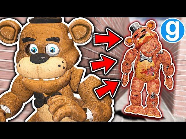 Corpse Freddy Hunts Down Freddy in a Deadly Maze Run! | FNAF Gmod