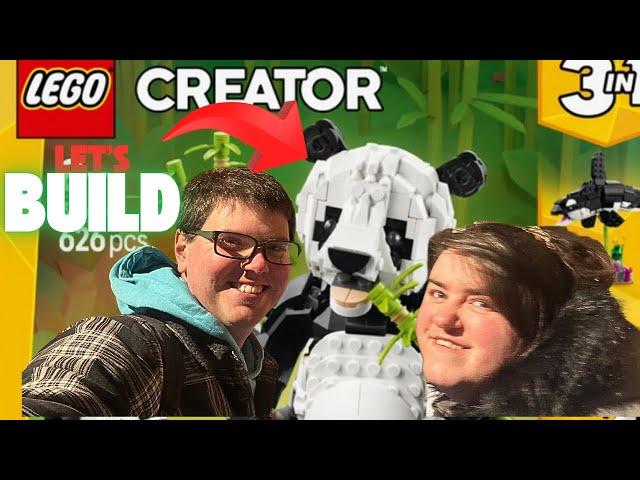 Lets Build a Lego Panda | Theme park News   LIVE!!