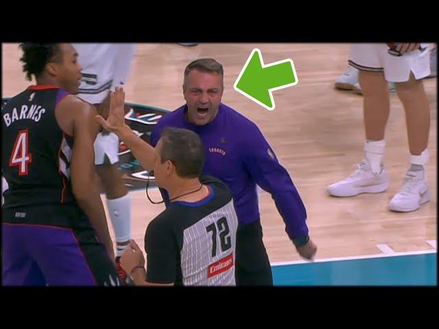 A FURIOUS Darko Rajaković is ejected and thrown out the game vs Memphis Grizzlies