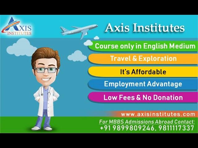 Axis Institutes MBBS from Kyrgyzstan