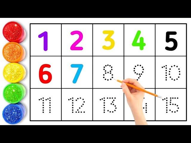 Count 1234 , Numbers , Counting , 123 , One two three , 1-20 , 123 Rhymes , Preschool Learning