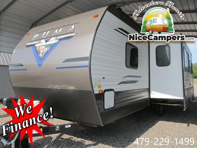 2021 Palomino Puma 28 DBFQ @ NiceCampers.com 479-229-1499