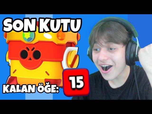 OYUNUN SON KUTUSUNU AÇTIM..  Bakın Neler Çıktı  Brawl Stars