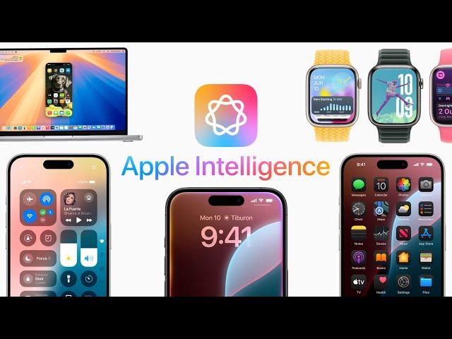 Apple stellt Apple Intelligence, iOS 18, iPadOS 18, macOS 15 & watchOS 11 vor (WWDC 2024)