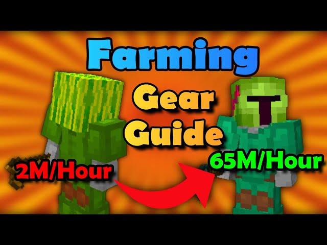 Farming Gear Progression Guide 2023 / Hypixel SkyBlock Guide