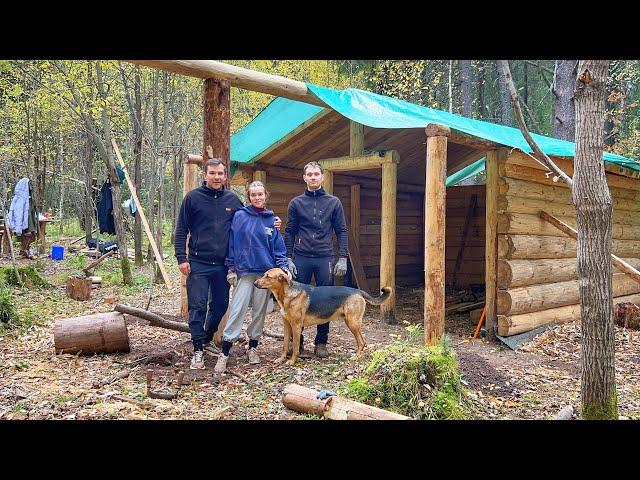 СТРОИМ БОЛЬШУЮ ХИЖИНУ- УТЕПЛЯЕМ ПОТОЛОК СОВРЕМЕННЫМ УТЕПЛИТЕЛЕМ!