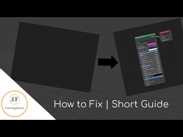 Blender 2.83.3 Guide | Unable to find Node Setup in Shader Editor (Scrolled too far) FIX