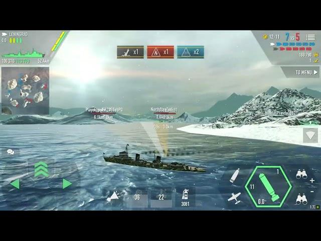 [Battle of warships] USS LENINGRAD Kaboom End! !