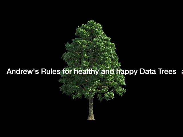 The deal with Data Trees