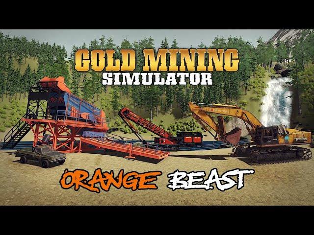 Gold Mining Simulator: Orange Beast DLC - Reveal Trailer