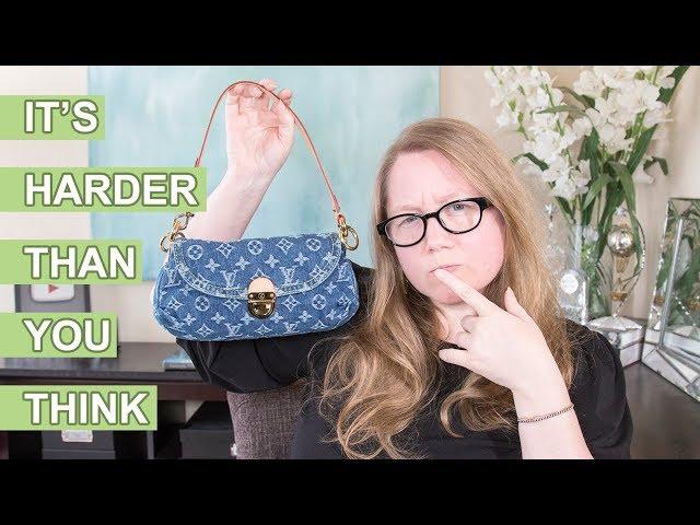 LOUIS VUITTON Denim Pleaty Crossbody Hack || Autumn Beckman