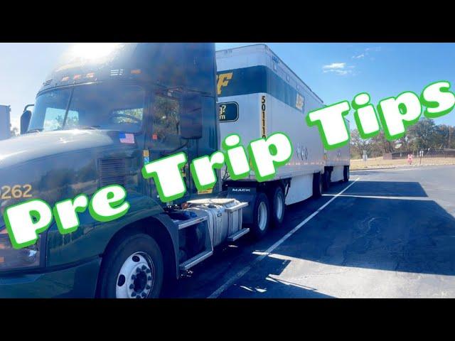 ABF Driver DOUBLE TRAILER Pre-Trip Tips