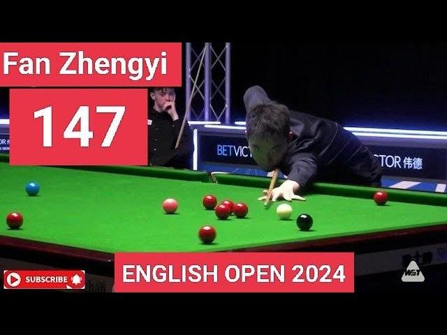 Fan Zhengyi 147 in English Open 2024