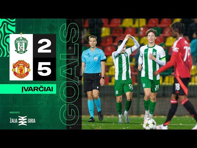 Įvarčiai | Goals | U-19 Žalgiris - Man Utd | UYL