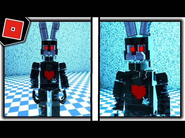 How to get "BLACK HEART BONNIE" BADGE + MORPH/SKIN in FAZBEAR'S REVAMP P1! - Roblox