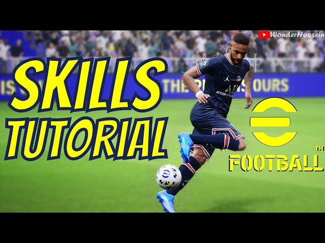 eFootball 2023 All Skills Tutorial | Easy And Simple