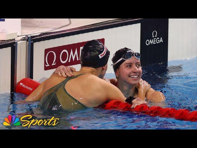 WORLD RECORD! Kate Douglass wins 200m breaststroke gold at short course Worlds | NBC Sports