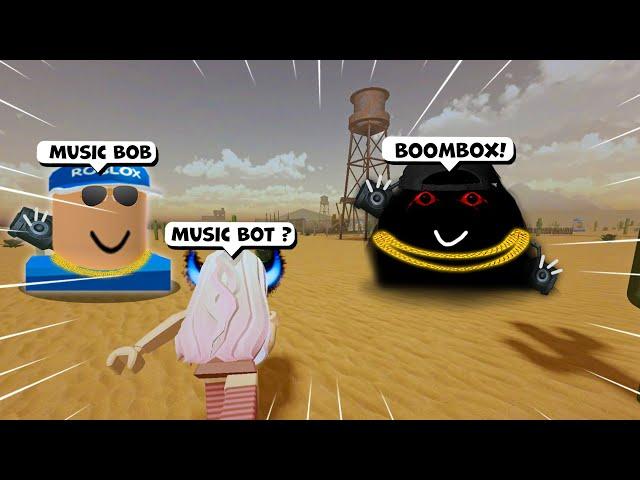 ROBLOX Evade Funny Moments #27 (Music Bot)