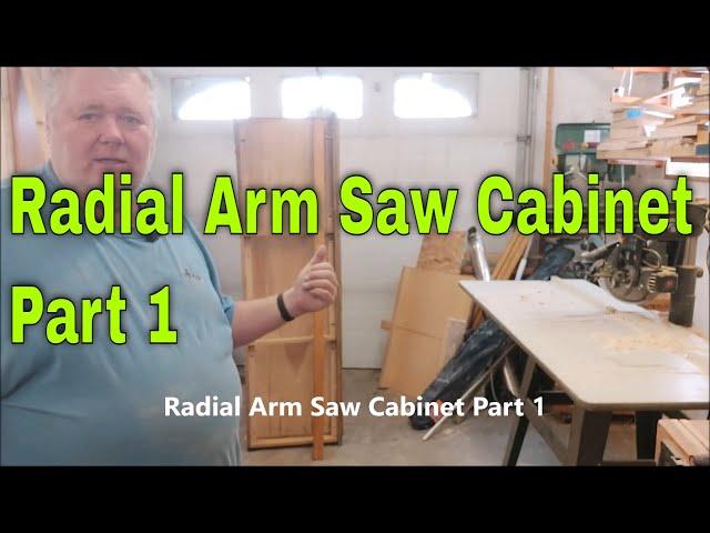  Radial Arm Saw Cabinet Part 1-That Bee Man