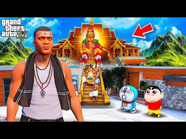 Shin Chan & Franklin Build Ayyappa (Manikanta) Swamy Temple in Gta 5 in Telugu