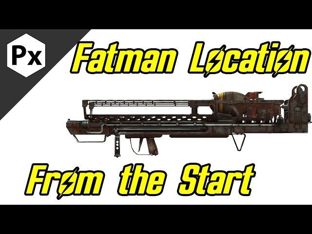 Fallout 4: Fatman + Hot Rodder Magazine (from the start)