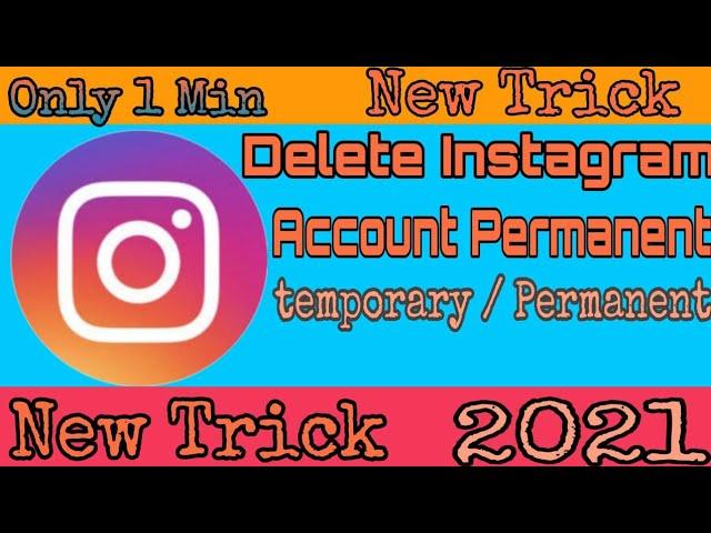 How To Delete Instagram Account Permanent /Delete Instagram Account / Saurabh Zone