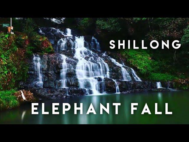 ELEPHANT FALL in Shillong Meghalaya Three Step WaterFall