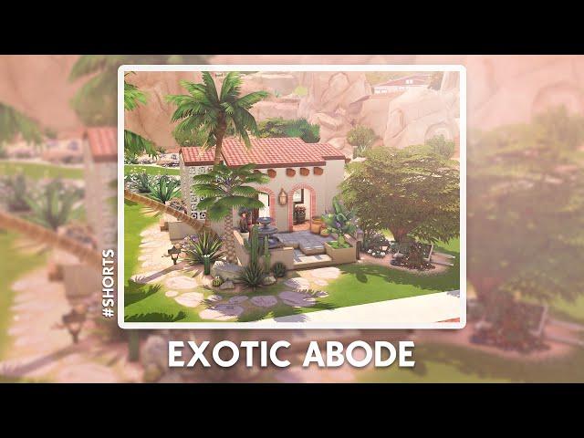 #Shorts Exotic Abode Tour | The Sims 4