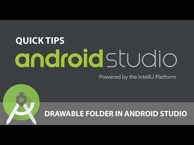 Android Studio Create Drawable Folder for Different Screen Density (Easy)