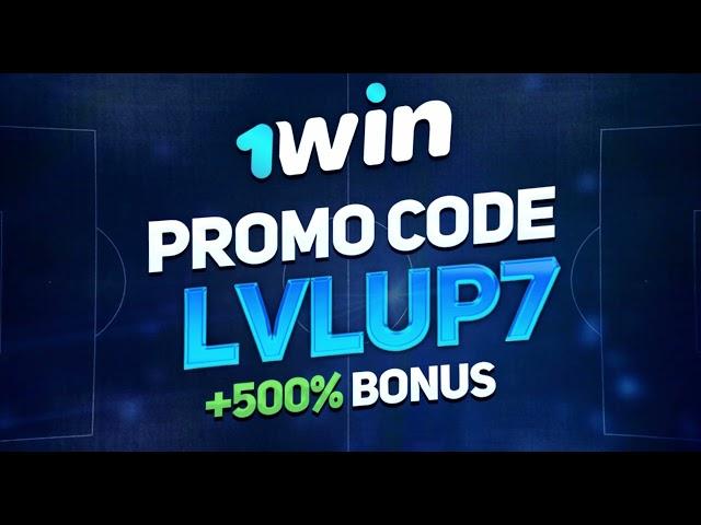 1WIN PROMO CODE: LVLUP7 - 500% + CASHBACK Bonus on 1win