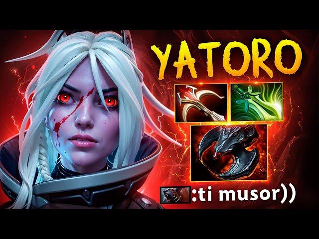 YATORO на ДРОВКЕ | Лучший керри 2021-2024 RADDAN Drow Ranger Dota 2